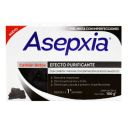 Asepxia carbón detox efecto purificante jabón en barra x 100 g