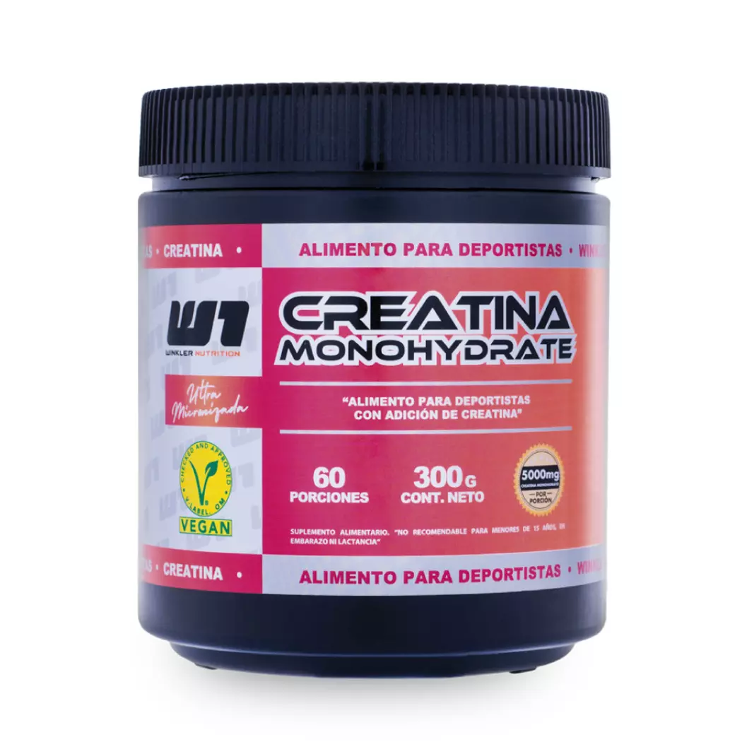 Winkler Nutrition Creatina Monohidrato Ultra Micronizada 300 g