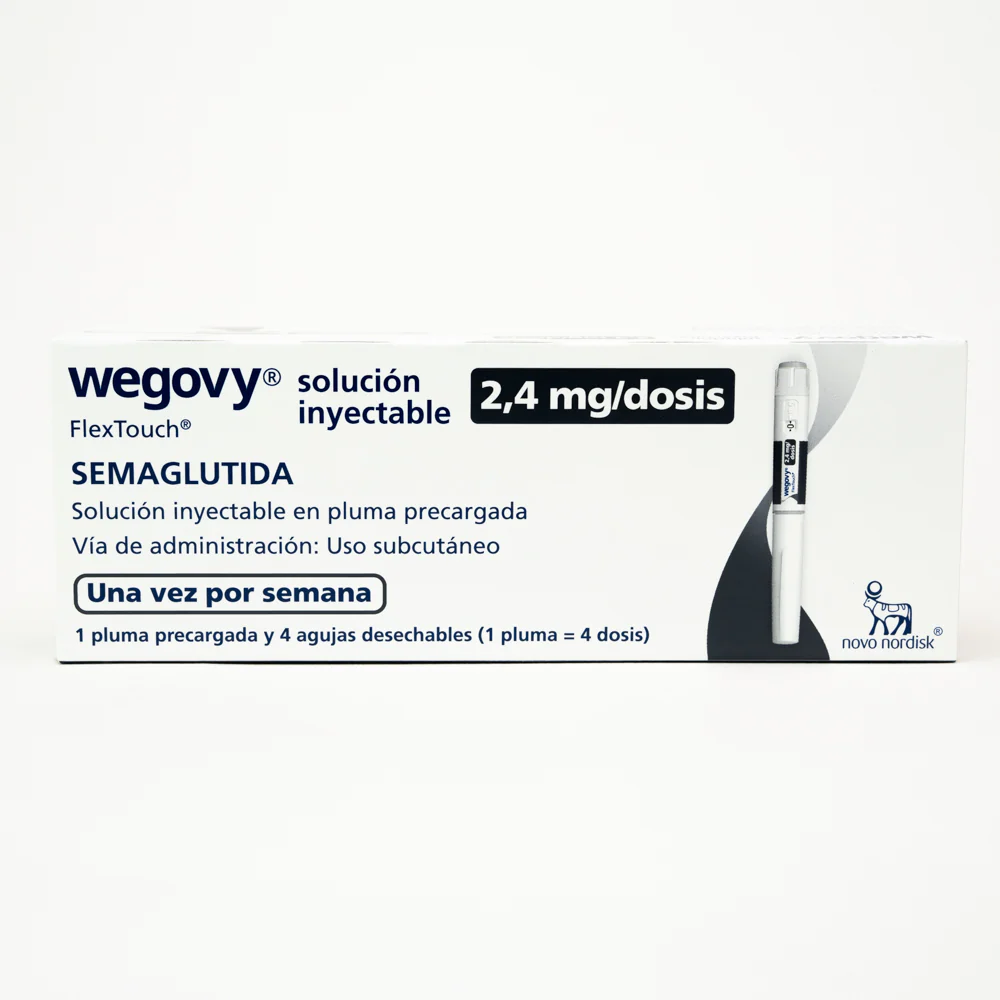 Wegovy FlexTouch 2,4 mg/dosis x 4 Dosis - Semaglutida - precio en farmacias