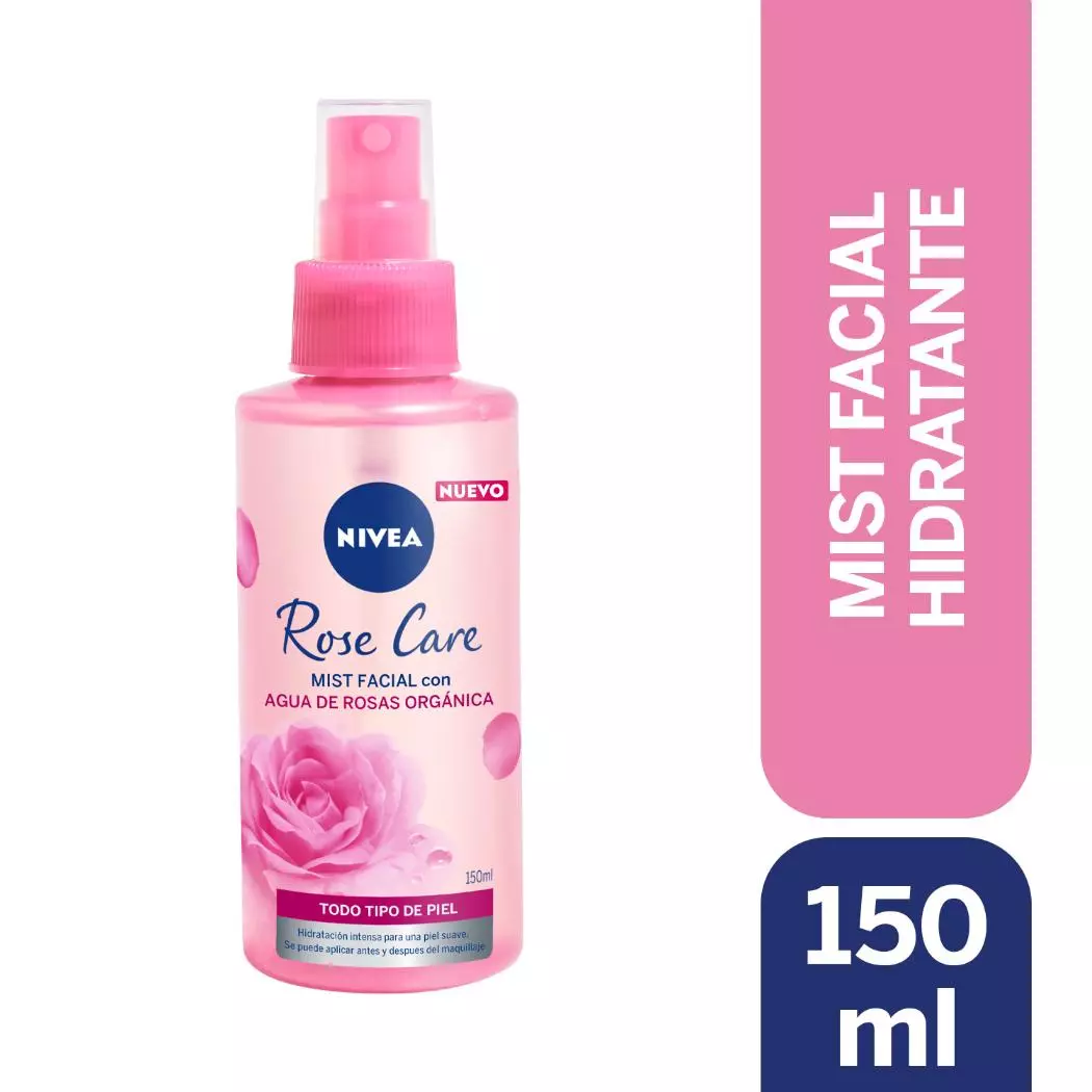 NIVEA Rose Care Mist Facial 150 ml