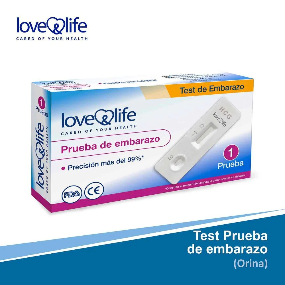 Love&Life Test de Embarazo Casete 1 Prueba