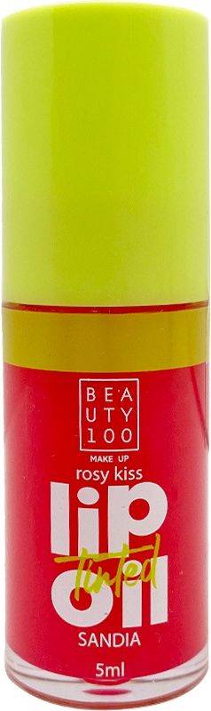 Beauty 100 Lip Oil Rosy Kiss 5 ml - Tinta Labial