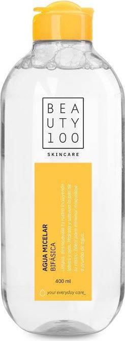 Beauty 100 Skincare Agua Micelar Bifásica Oleo 400 ml
