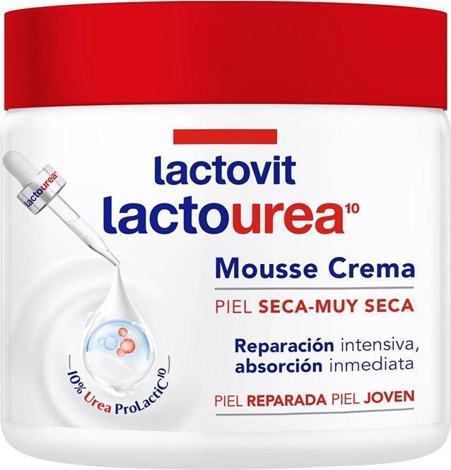 Lactovit Mousse Crema Lactourea 10 400 ml