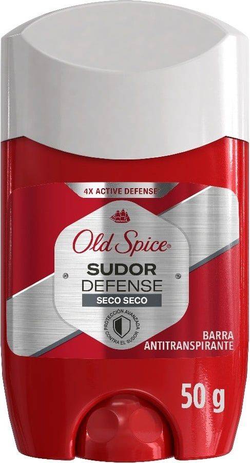 Old Spice Sudor Defense Seco Seco Barra Antitranspirante 50 g