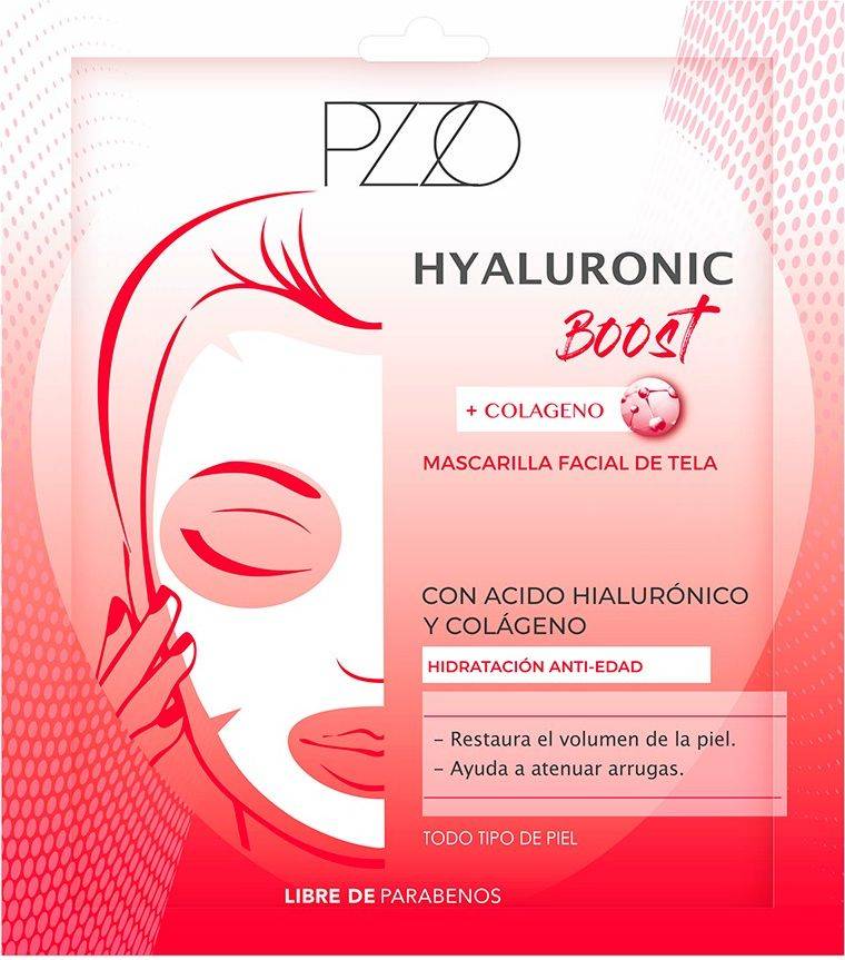 PZO Mascarilla Facial Hyaluronic Boost + Colágeno 25 ml