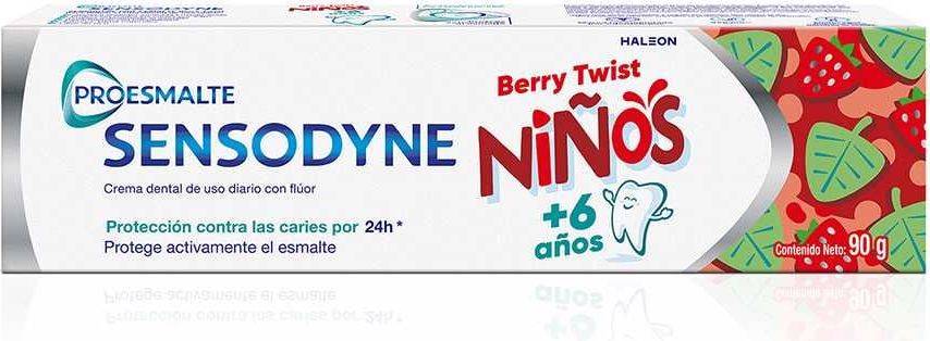 Sensodyne Pro-Esmalte Niños Berry Twist Crema Dental 90g