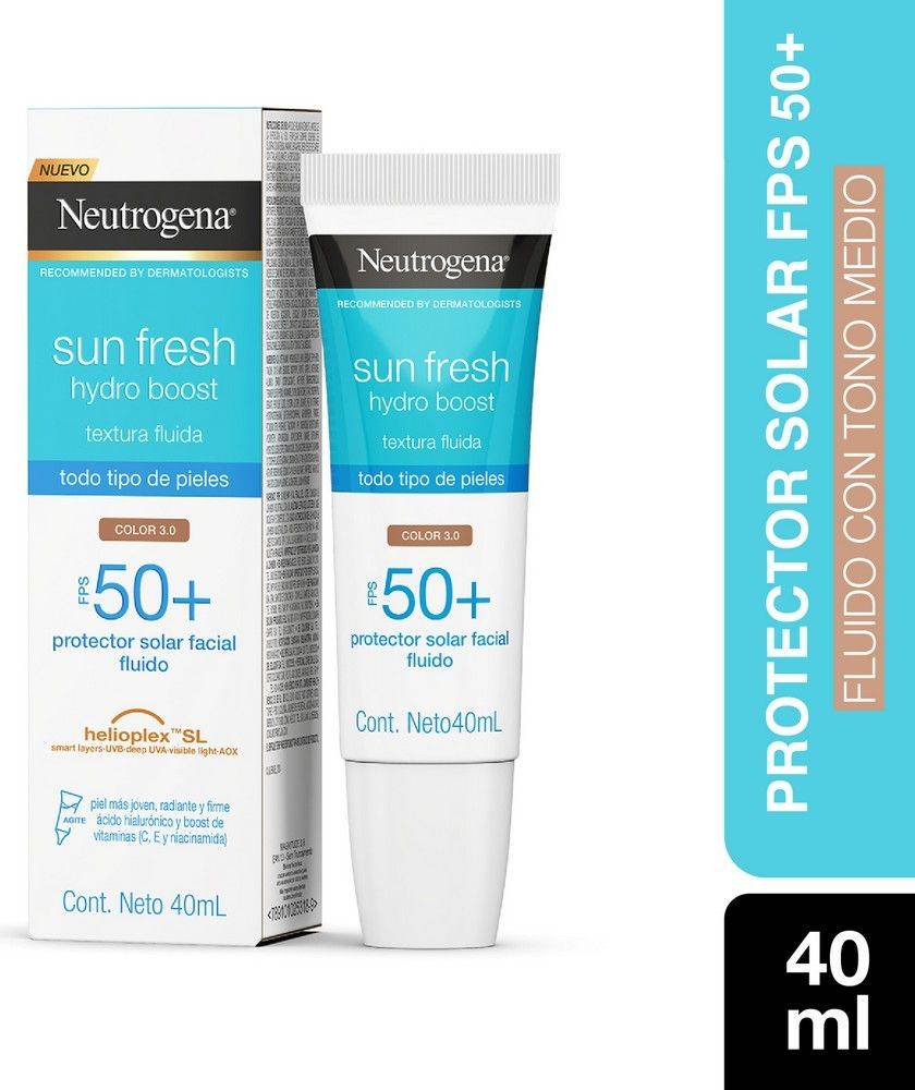 Neutrogena Sun Fresh Hydro Boost Tono Medio FPS 50 40 ml