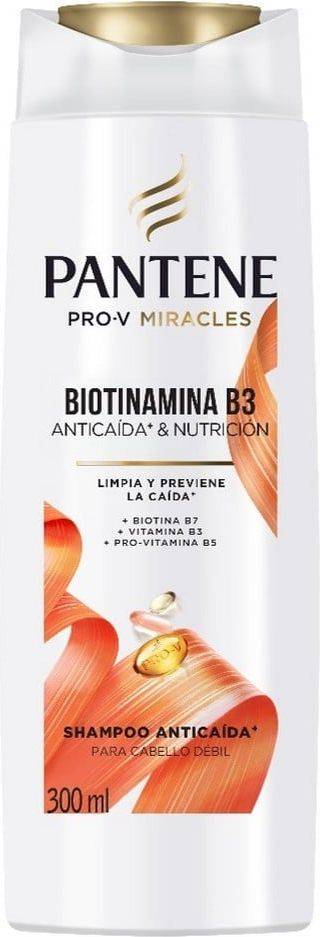 Pantene Shampoo Anticaída+ Biotinamina B3 300 ml