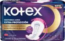 Toalla Higienica Nocturna Larga Extra Protección con Alas