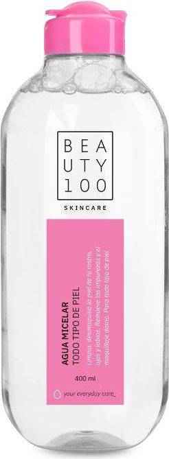 Beauty 100 Agua Micelar Todo Tipo de Piel 400 ml