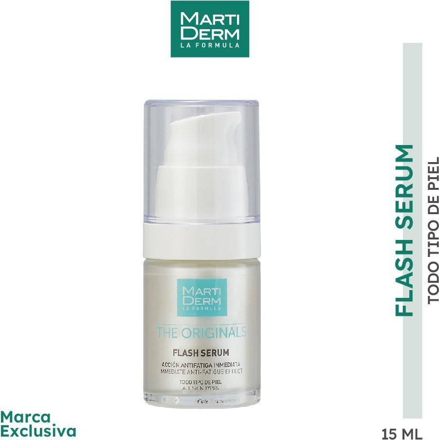 MartiDerm Flash Serum 15 ml - Serum Antifatiga Inmediato
