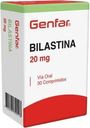 Bilastina 20 mg x 30 Comprimidos - Genfar