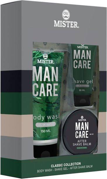 Oh! MISTER Classic Collection Kit - Body Wash, Shower Gel, After Shave