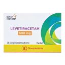 Levetiracetam 500mg 30 comprimidos recubiertos