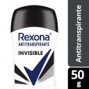 Desodorante Barra Rexona Invisible 50g