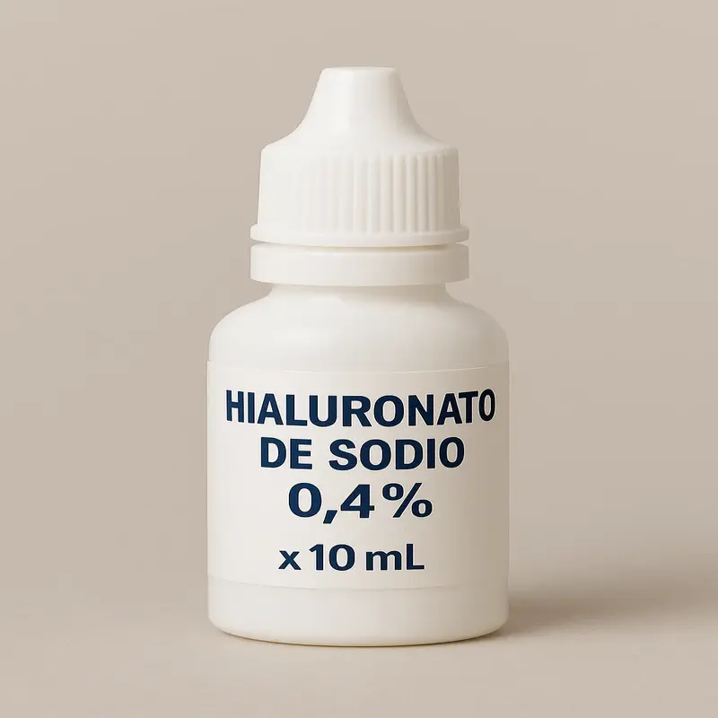 Hialuronato de Sodio 0.4% Solución Oftálmica x 10 ml - Genérico