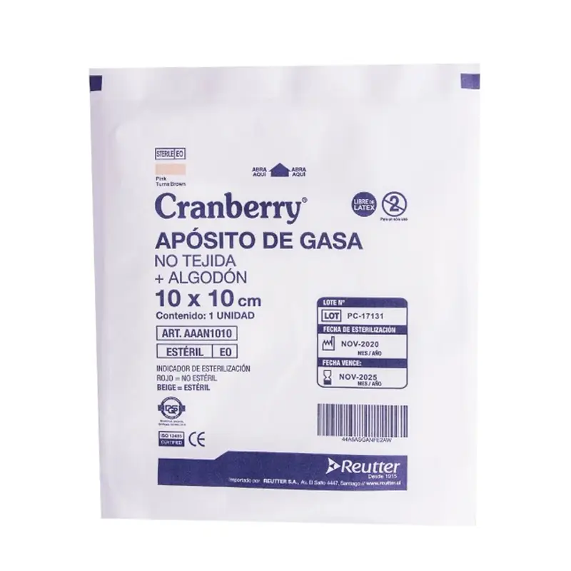 Cranberry Tela Adhesiva Papel Microporosa 5 cm x 9 m