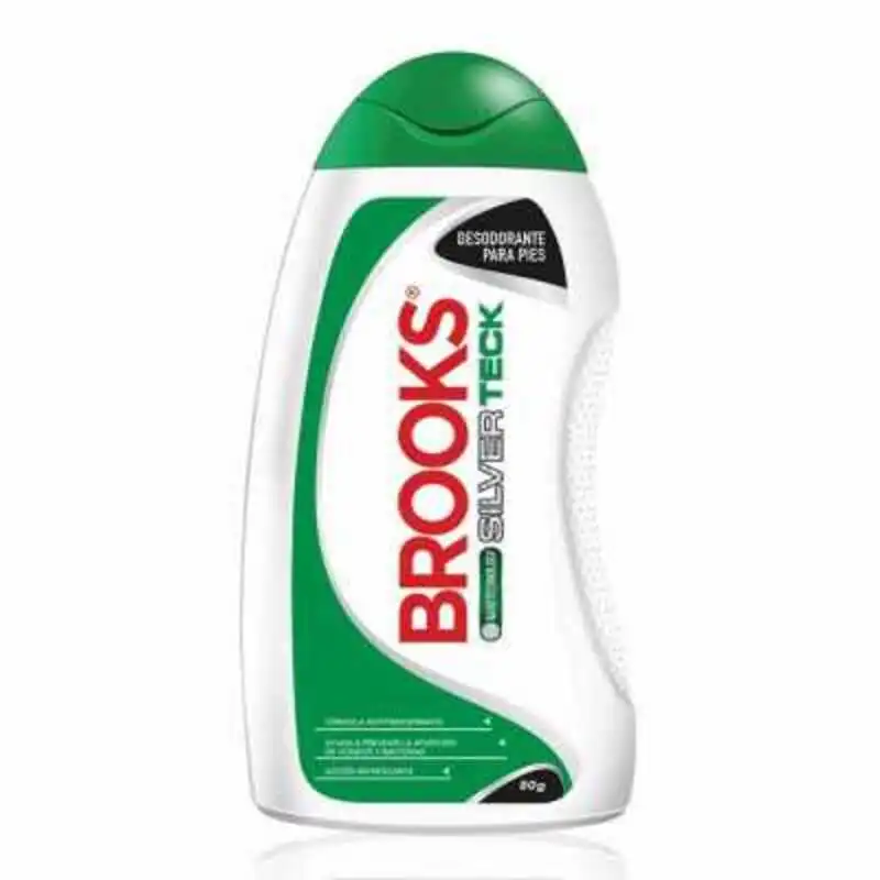 Brooks Silver Teck Talco Desodorante para Pies 120 g