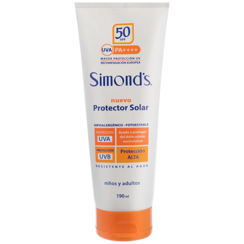 Simond's Pantalla Solar Spray SPF50+ 190 ml - Protector Solar UVA/UVB
