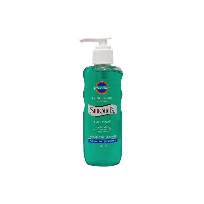 Simond's Gel Post Solar Aloe Vera 190 ml - After Sun Refrescante