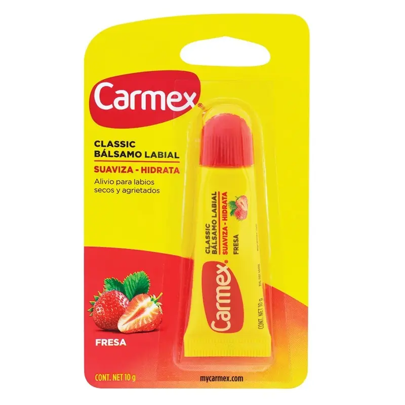 Carmex Classic Bálsamo Labial Frutilla 10 g