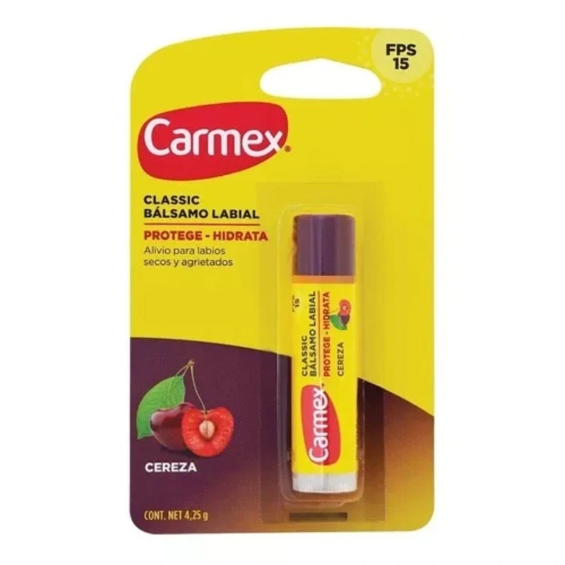 Carmex Classic Bálsamo Labial Cereza 4.25 g FPS 15
