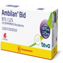 Ambilan Bid 875mg/125mg 20 comprimidos recubiertos