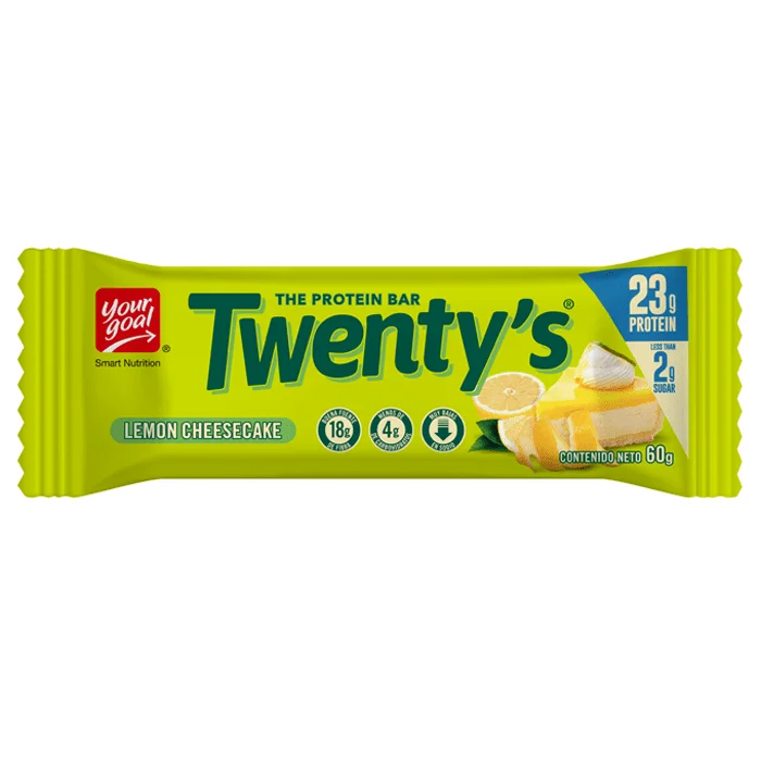 Yourgoal Twenty's Barra Proteica Lemon Cheesecake 60 g