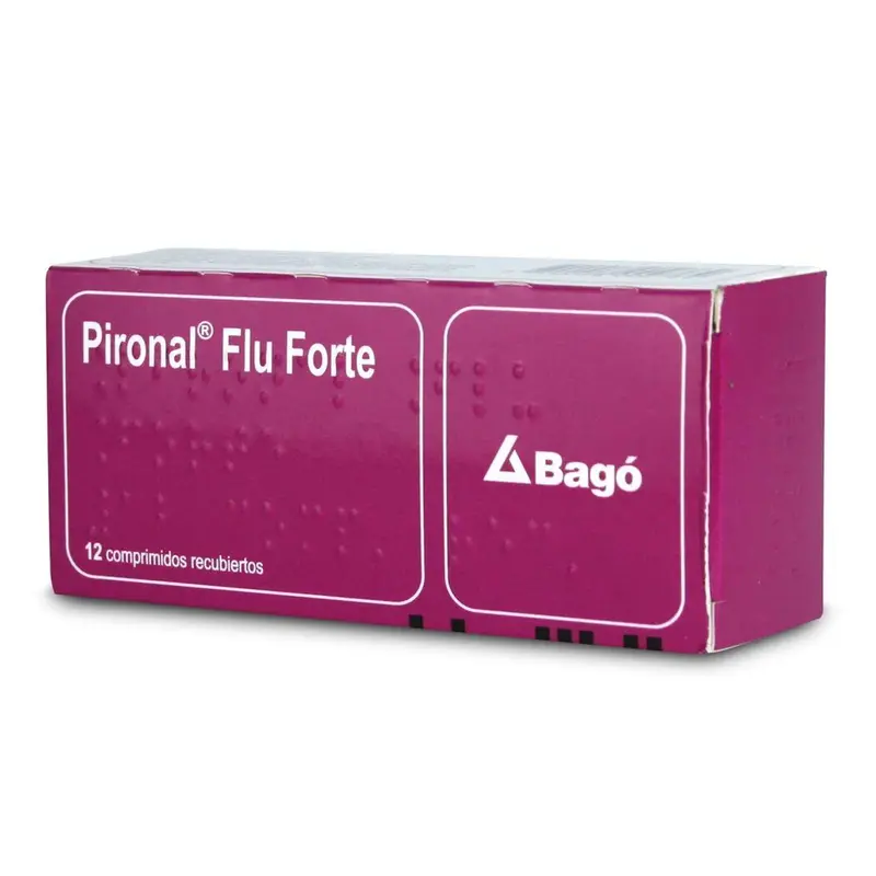 Pironal Flu Forte Ibuprofeno 400 mg + Pseudoefedrina 60 mg x 12 Comp.