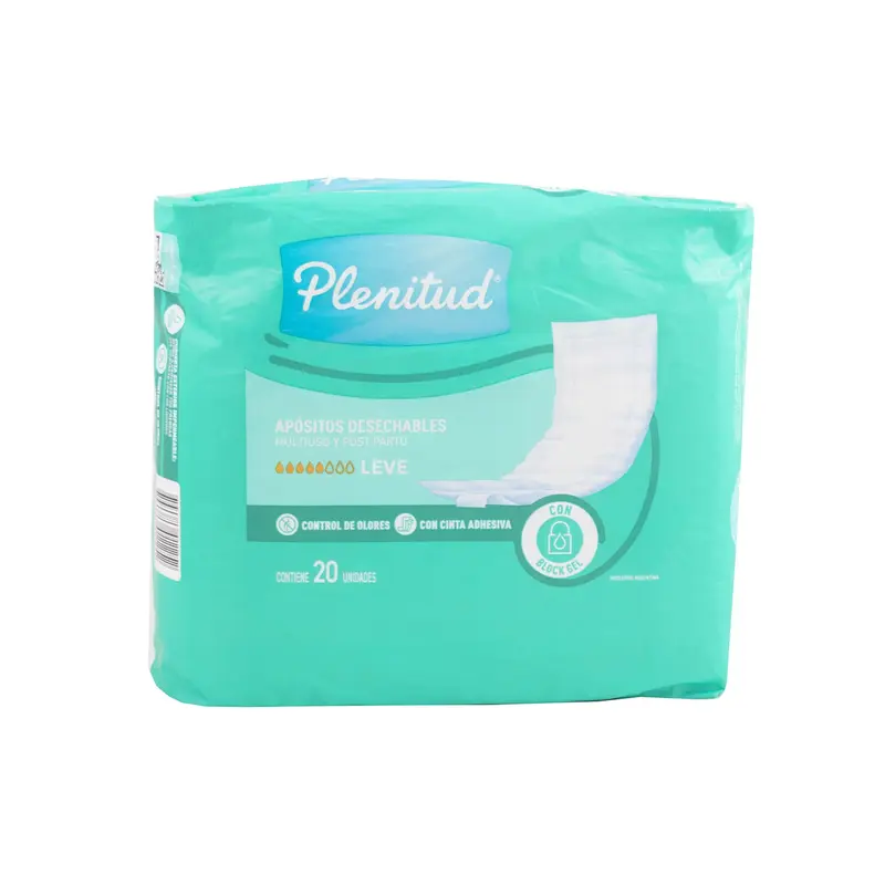 Plenitud Apósitos Leve 20 Unidades - Block Gel