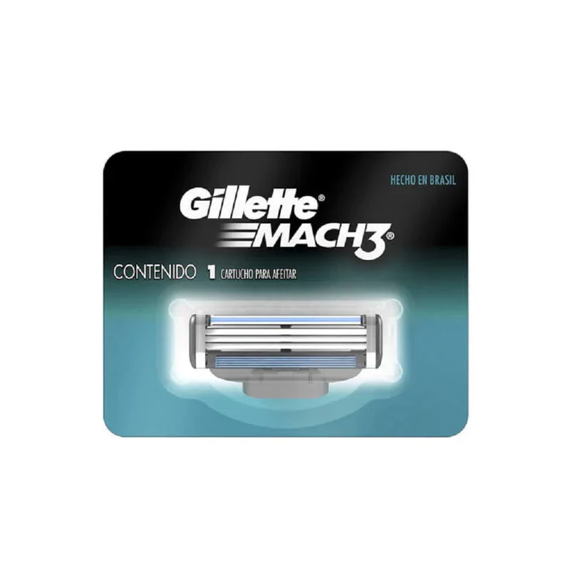 Gillette Mach3 Recargable 1 Unidad - Máquina de Afeitar