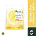 Garnier SkinActive Express Aclara Mascarilla 28 g - Vitamina C + Limón