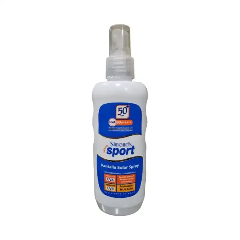 Simond's Sport Spray FPS 50+ 190 ml - Protector Solar Hipoalergénico