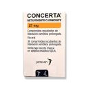 Concerta 27mg 30 Comprimidos de liberación osmótica prolongada