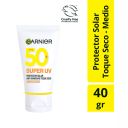 Garnier Super UV Protector Solar Anti Manchas Toque Seco Color Medio FPS 50+ ...