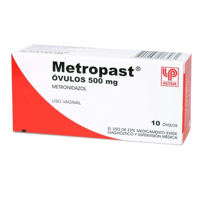 Metropast P 500 mg x 10 Óvulos - Metronidazol