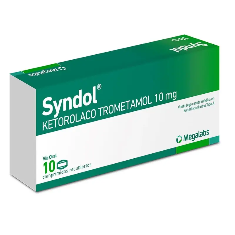 Syndol 10 mg x 10 Comprimidos - Ketorolaco Trometamol
