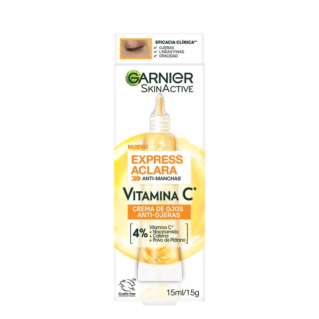 Garnier Express Aclara Crema de Ojos Anti-Ojeras 15 ml