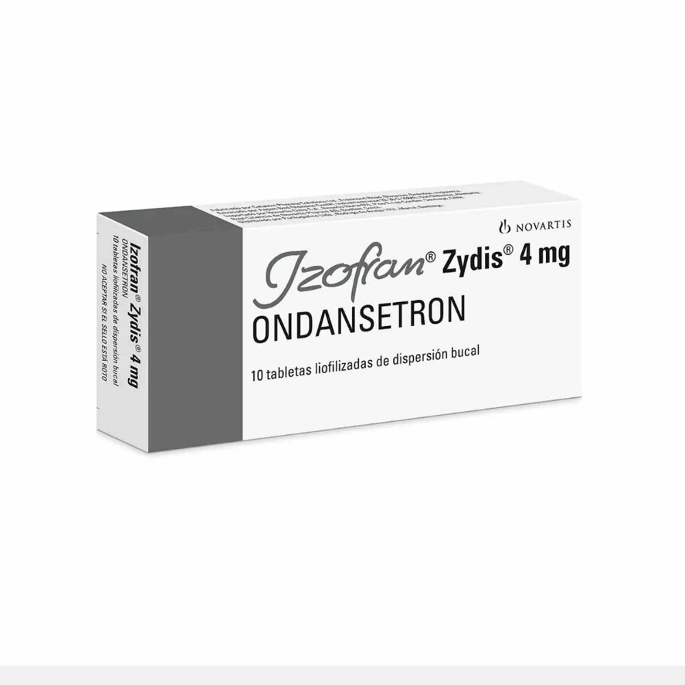 Izofran Zydis 4 mg x 10 Comprimidos - Ondansetrón