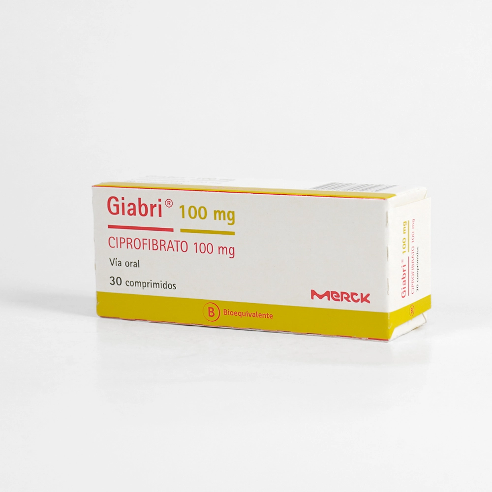 Giabri 100 mg x 30 Comprimidos - Ciprofibrato