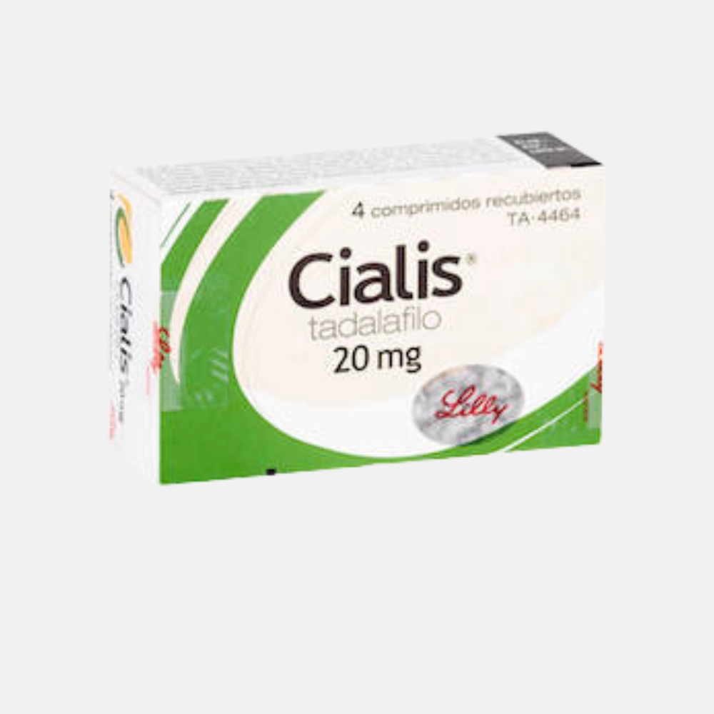 Cialis 20 mg x 4 Comprimidos - Tadalafilo