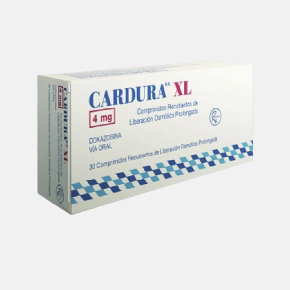 Cardura XL 4 mg x 30 Comprimidos - Doxazosina