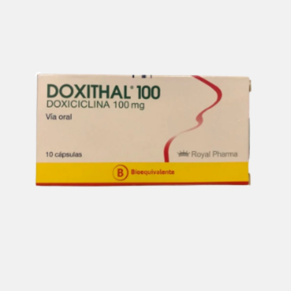 Doxithal 100 mg x 10 Cápsulas - Doxiciclina