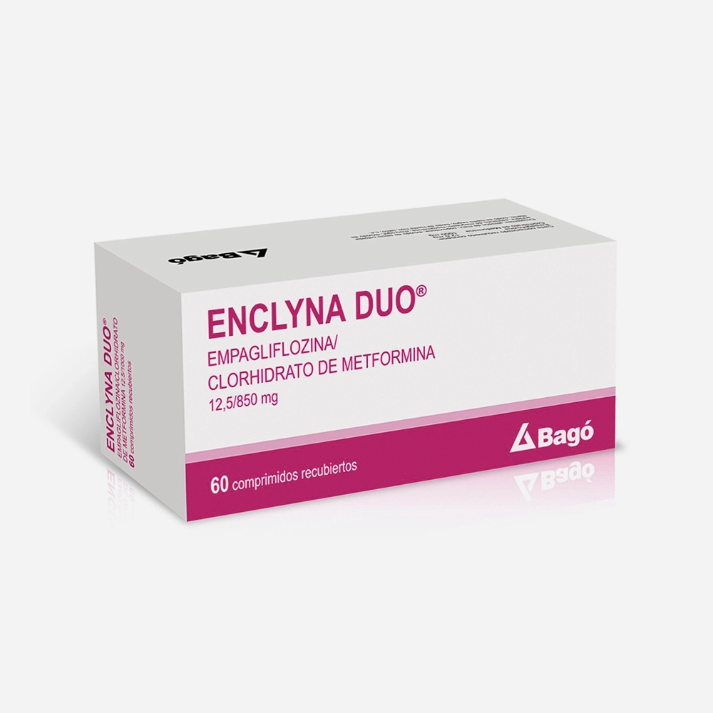 Enclyna Duo 12.5/850 mg 60 Comp. Rec. - Empagliflozina+Metformina