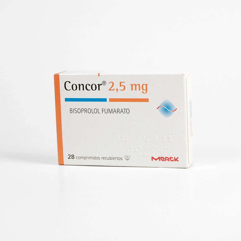 Concor 2.5 mg x 28 Comprimidos - Bisoprolol