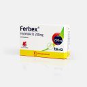 Ferbex Fenofibrato 200 mg 30 cápsulas