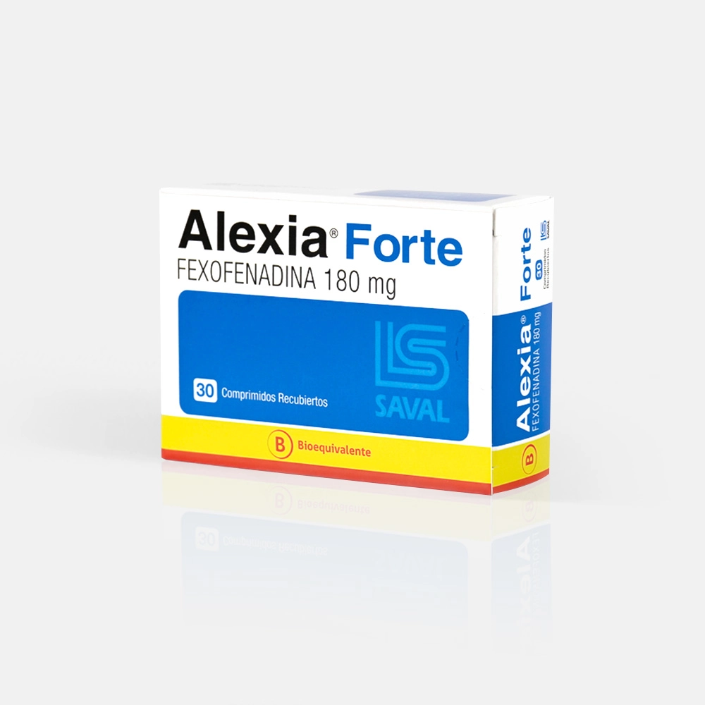 Alexia Forte 180 mg x 30 Comprimidos - Fexofenadina
