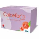 Calcefor D Forte 500 mg / 400 UI x 60 Cápsulas - Calcio + Vitamina D
