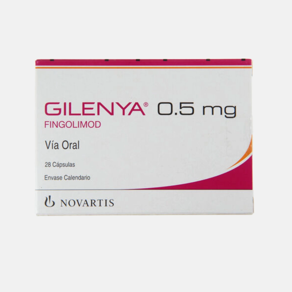 Gilenya 0.5 mg x 28 Cápsulas - Fingolimod